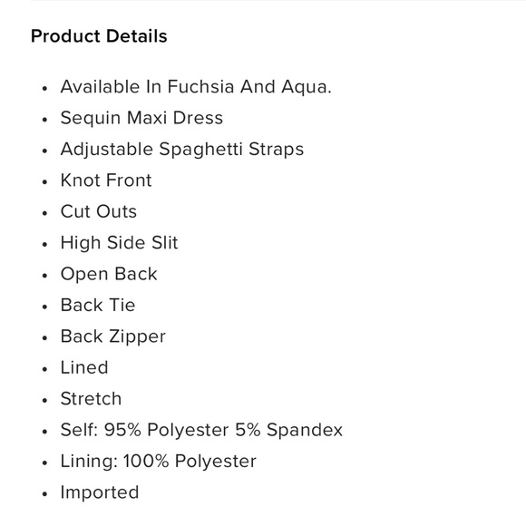 Liliana Sequin Maxi Dress - Picture 4 of 4